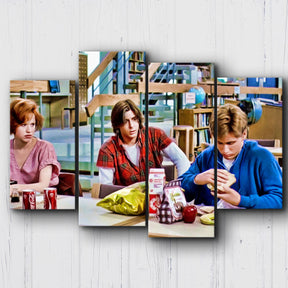 The Breakfast Club Andrew's Lunch Canvas Sets