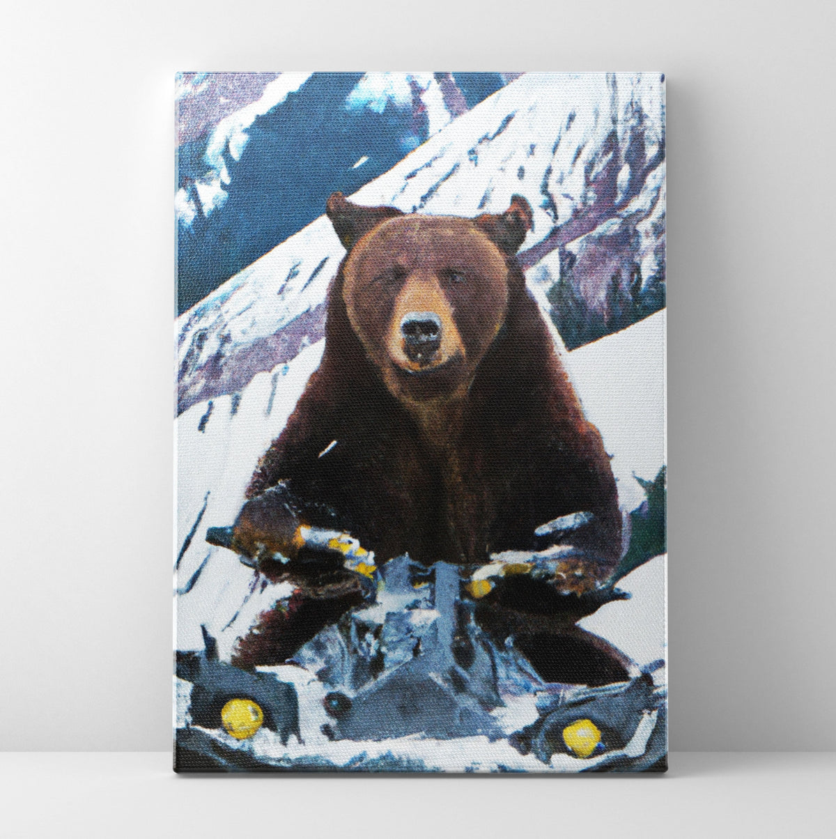 ATV Grizzly Canvas/Poster | Far Out Art 