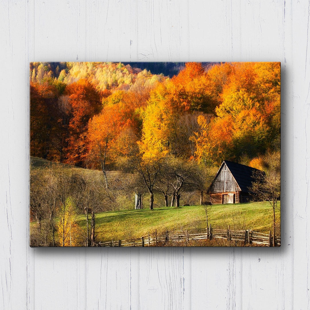 Autumn Barn Canvas Sets