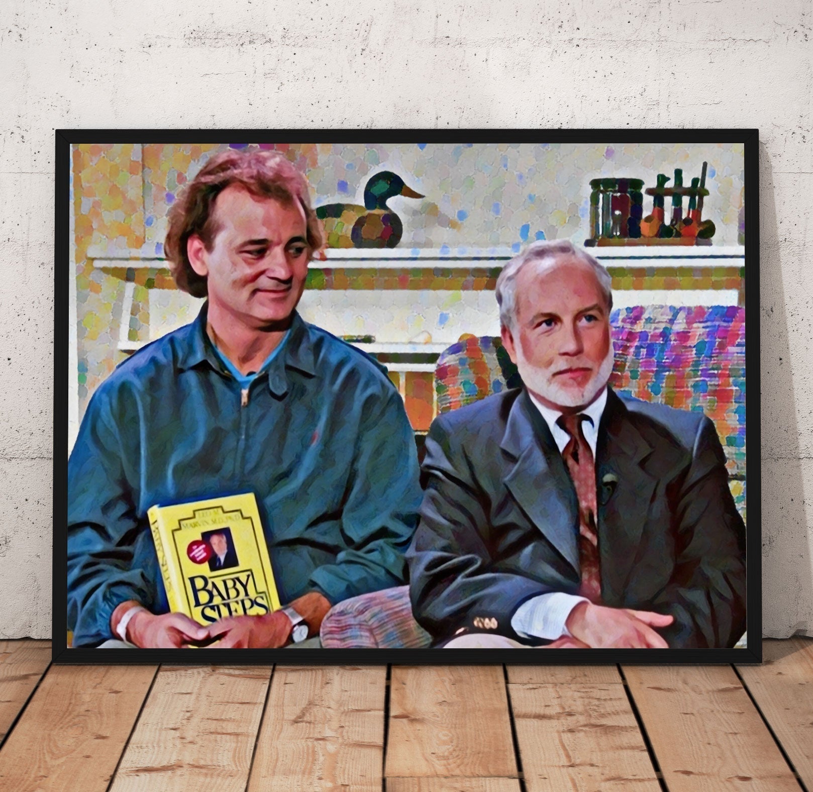 What About Bob Baby Steps Poster/Canvas | Far Out Art 