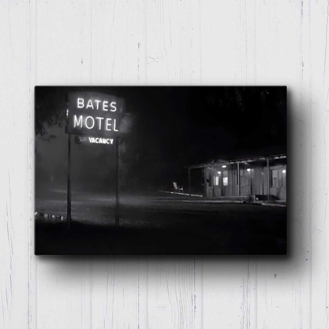 Psycho Bates Motel Sign Canvas Sets