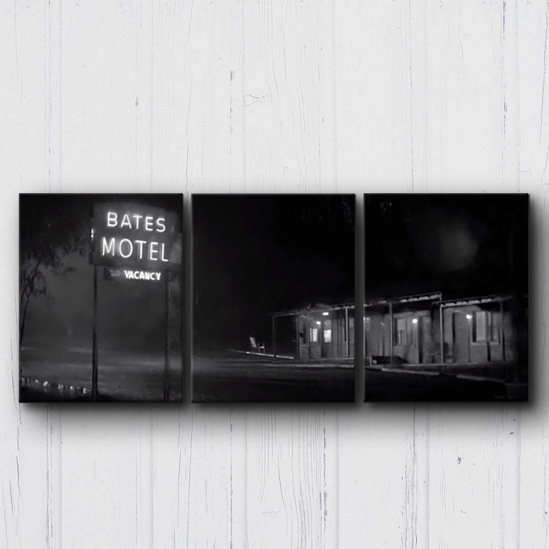 Psycho Bates Motel Sign Canvas Sets
