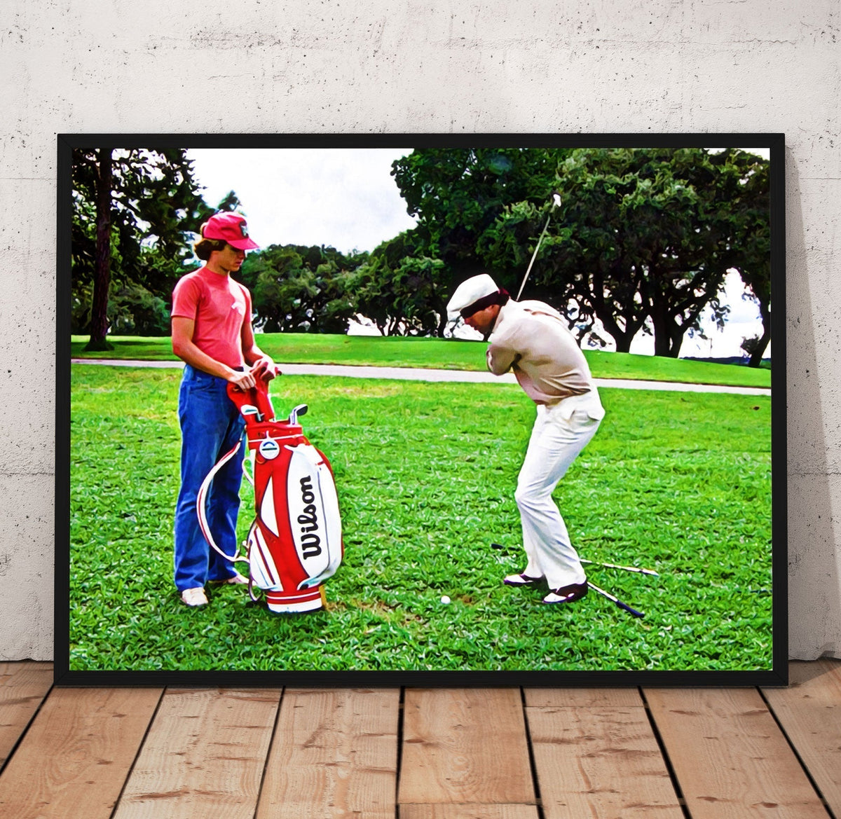 Caddyshack Be The Ball Poster/Canvas | Far Out Art 