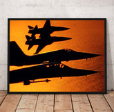 Top Gun Boggies Poster/Canvas | Far Out Art 