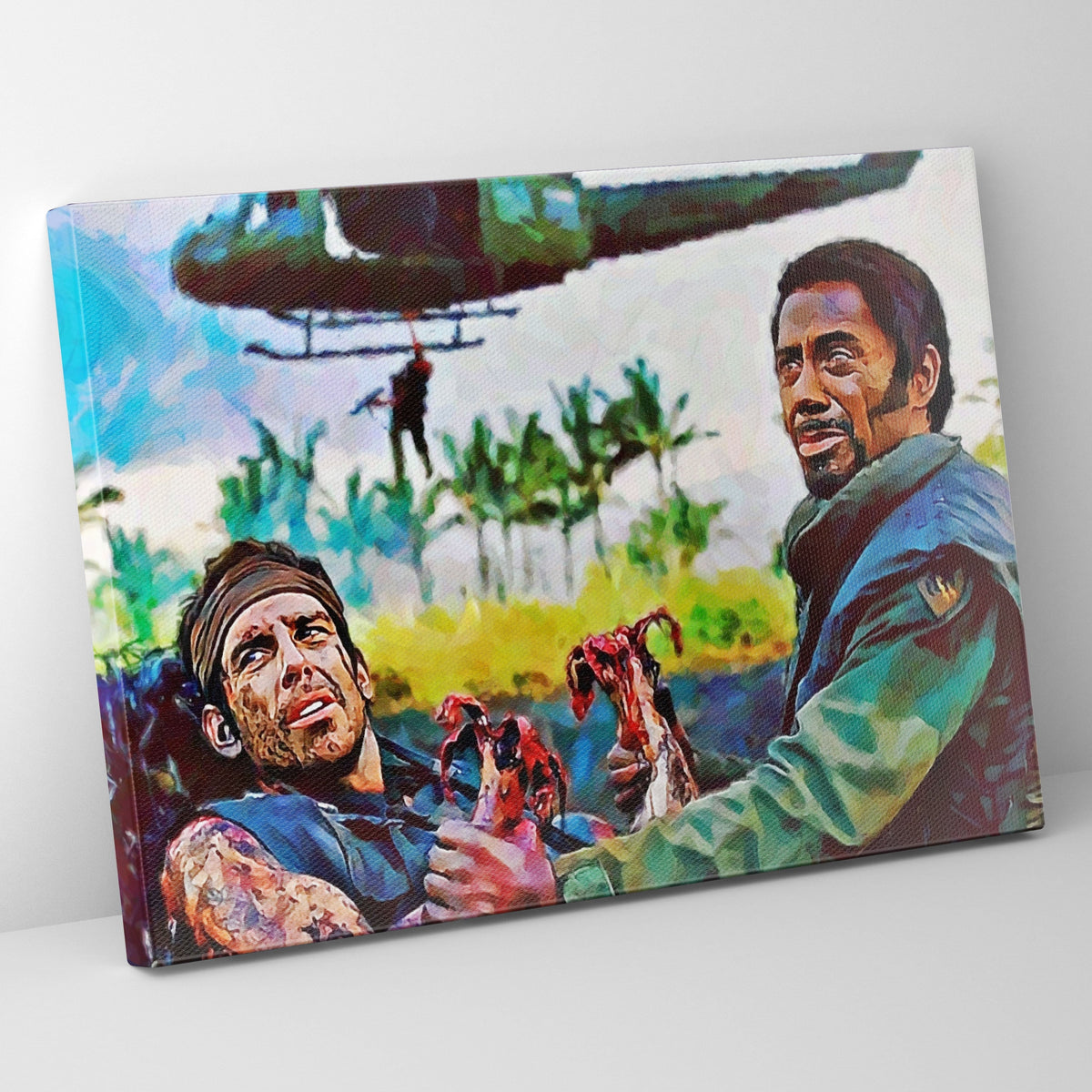 Tropic Thunder Can't Cry Poster/Canvas | Far Out Art 