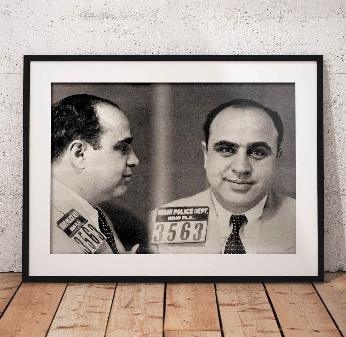 Al Capone Poster/Canvas | Far Out Art 