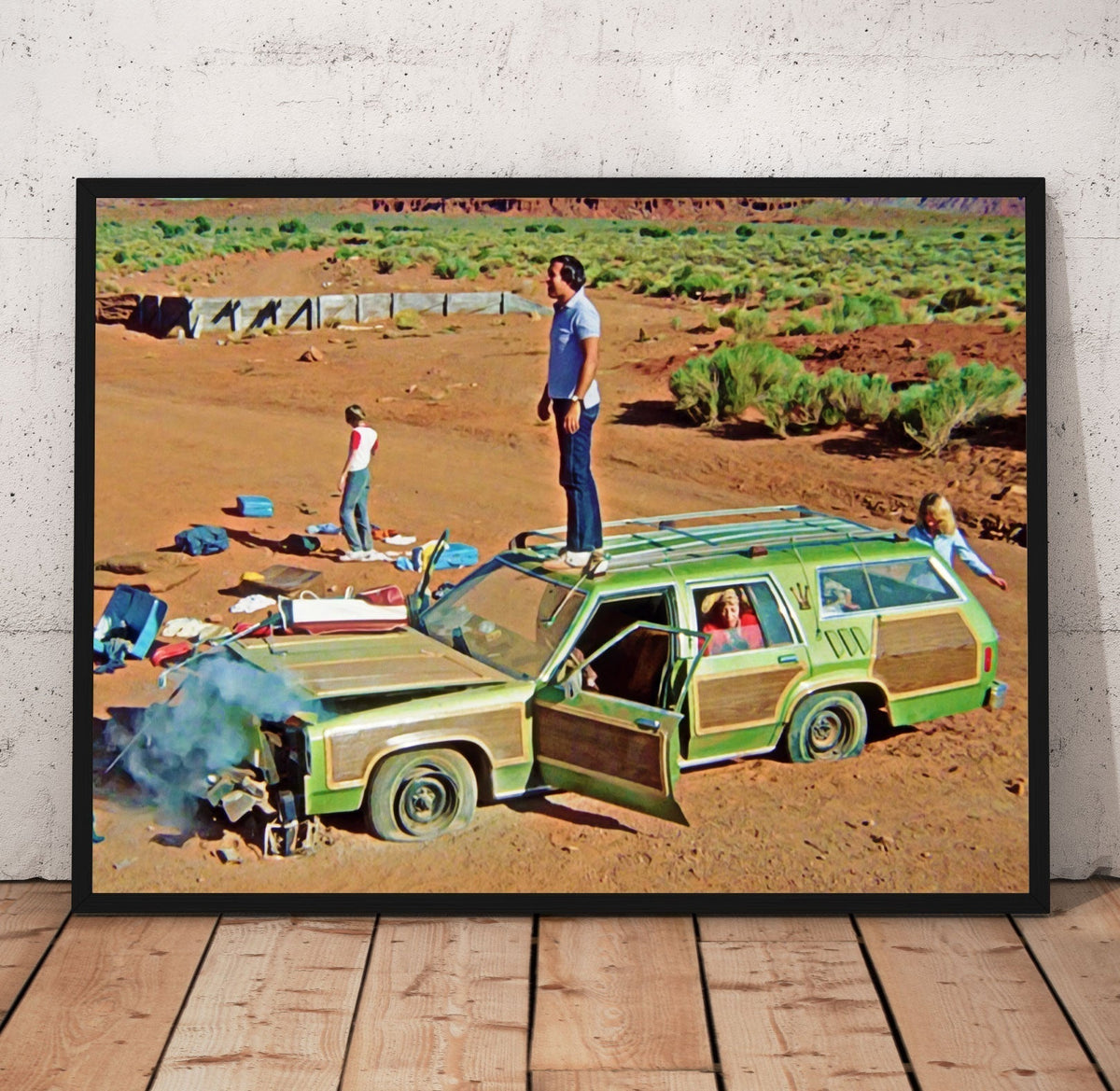 Vacation Car Trouble Wall Art | Far Out Art 