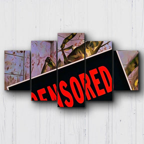 Starship Troopers Censored Canvas Sets