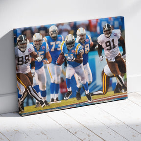 The GOAT Chargers Wall Art