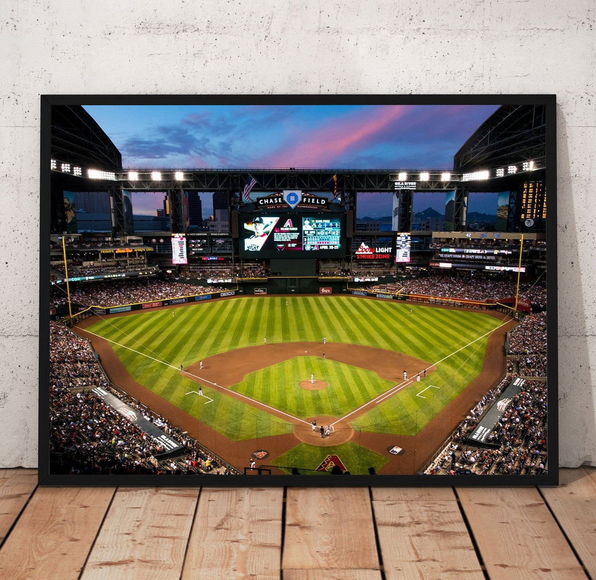 Chase Field Poster/Canvas | Far Out Art 