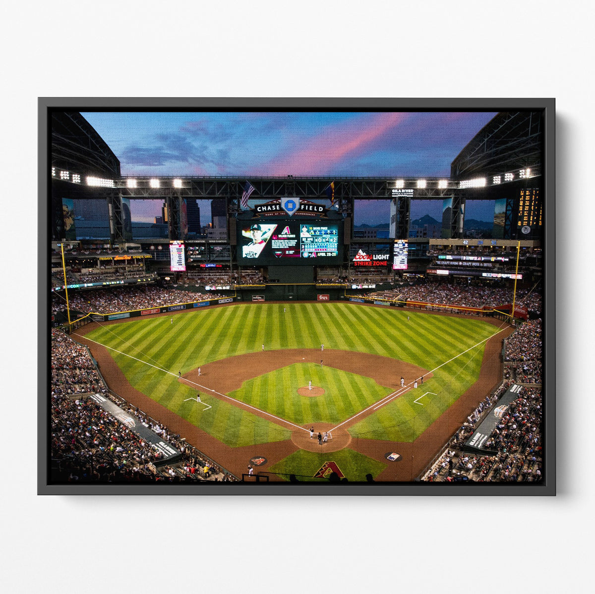 Chase Field Poster/Canvas | Far Out Art 