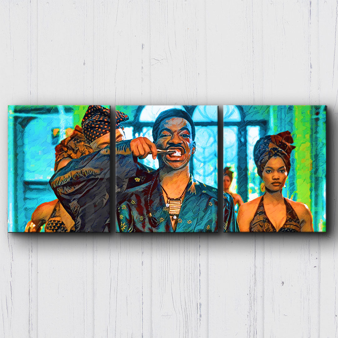 Coming to America Clean Teeth Canvas Sets