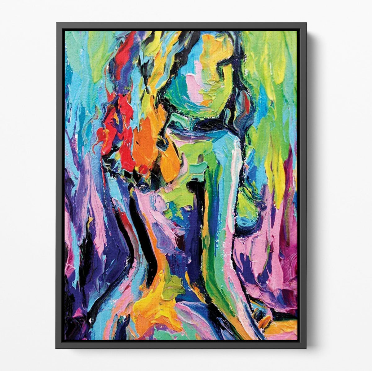 Colorful Lady Poster/Canvas | Far Out Art 