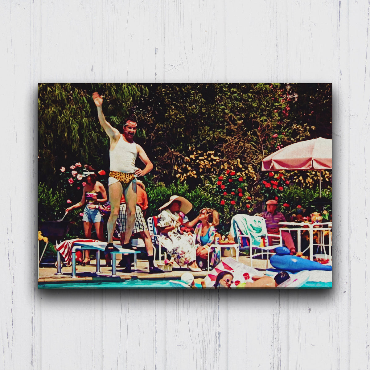 Christmas Vacation Cousin Eddie Pool Canvas Sets