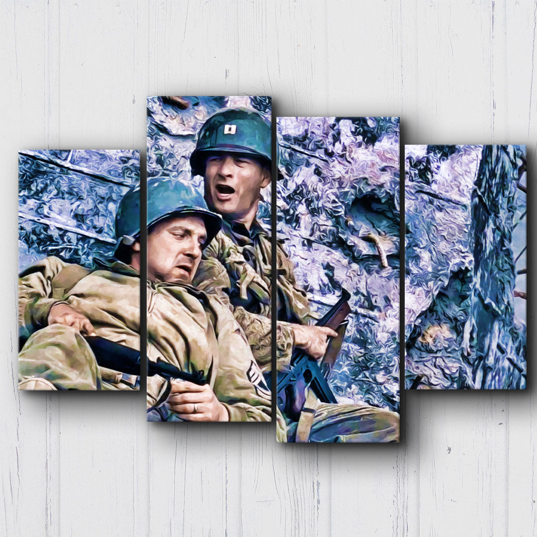 Saving Private Ryan Covering Fire Canvas Sets