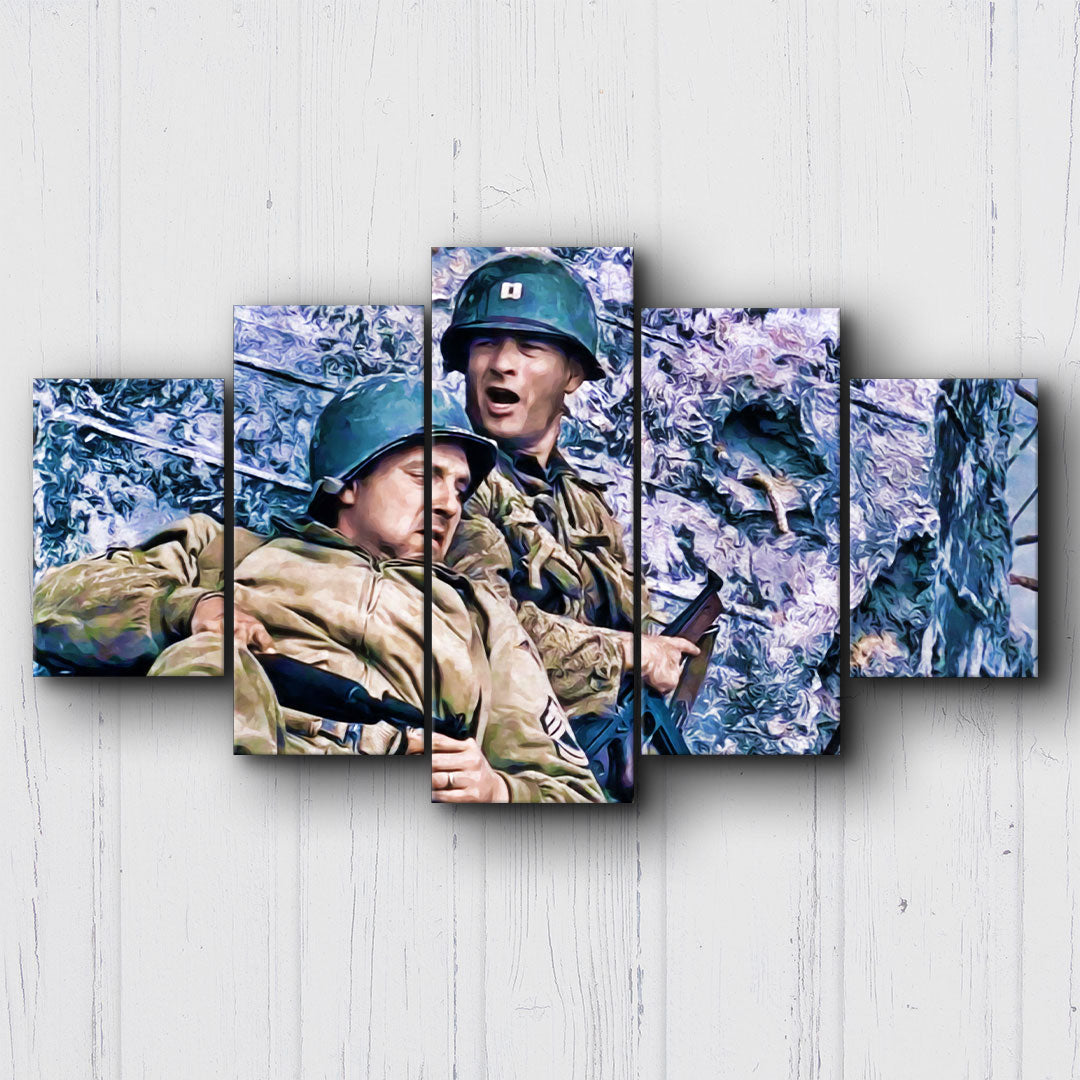 Saving Private Ryan Covering Fire Canvas Sets