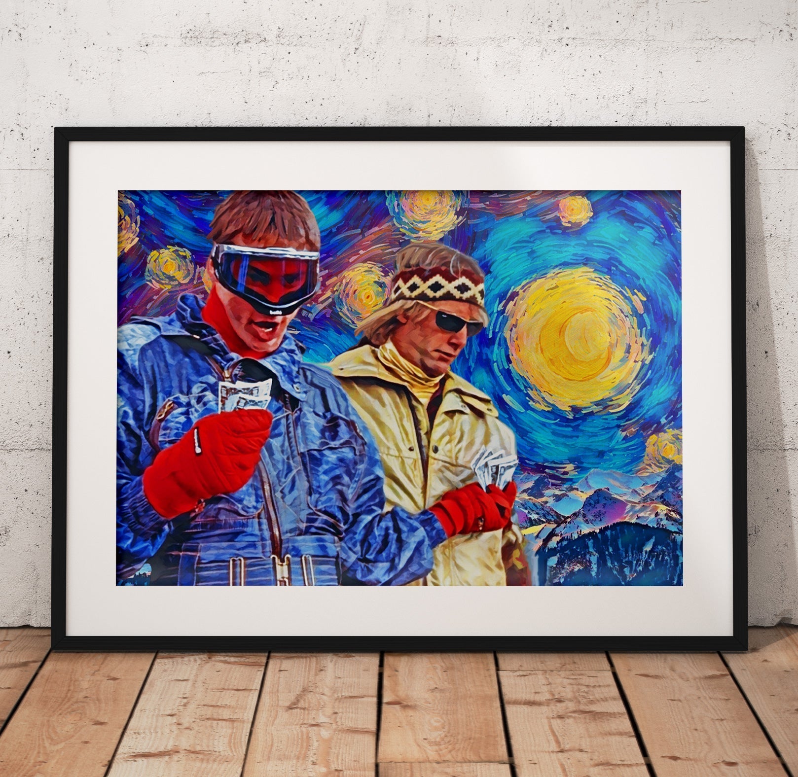 Dumb And Dumber HYG Starry Night | Far Out Art 