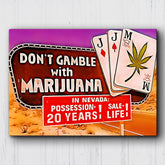 Fear And Loathing Don't Gamble Canvas Sets