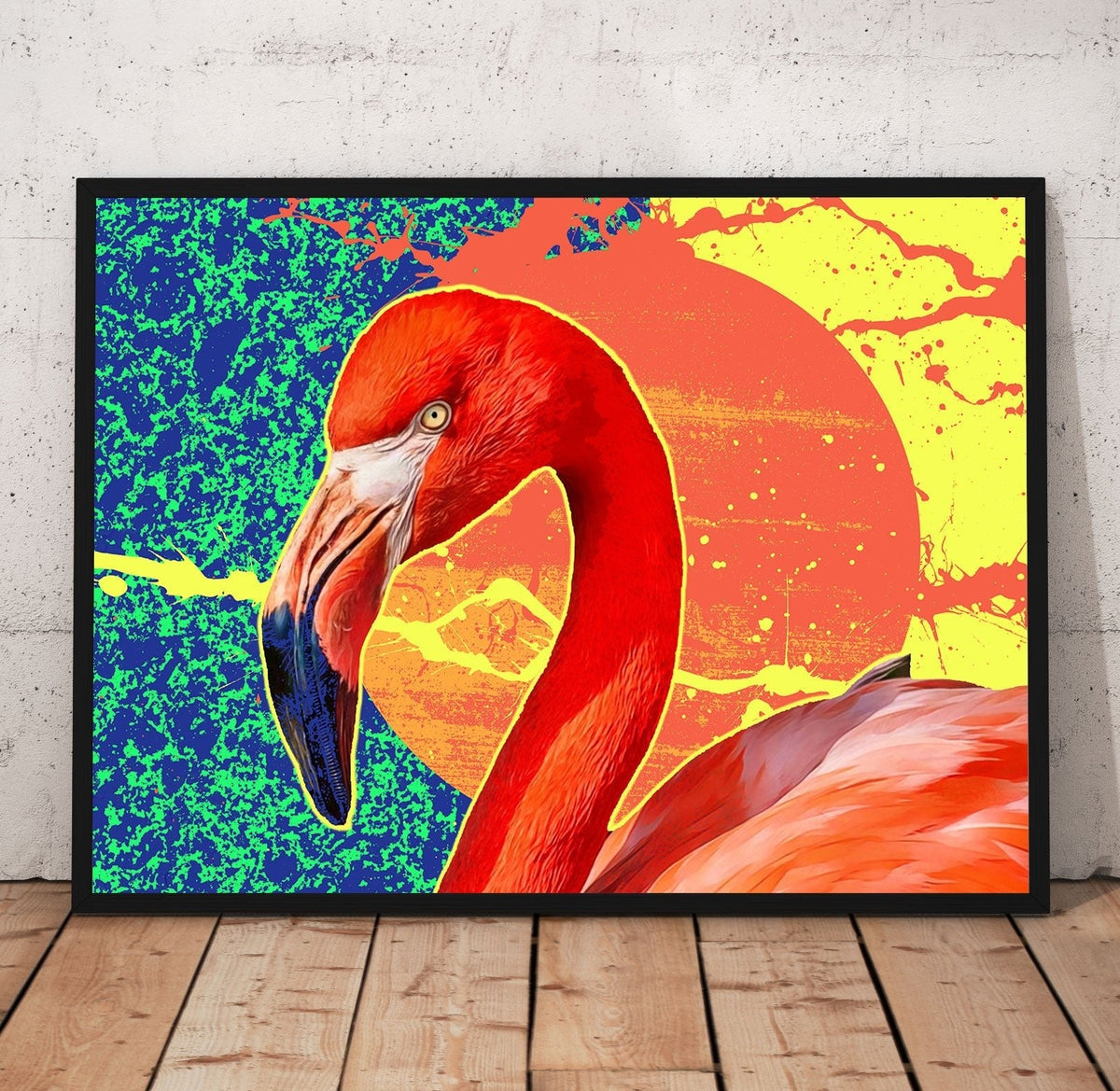 Electric Flamingo | Far Out Art 