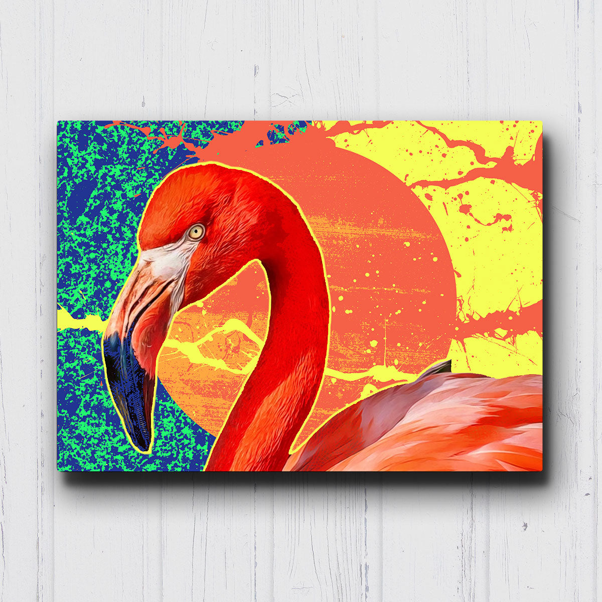 Electric Flamingo Canvas Sets