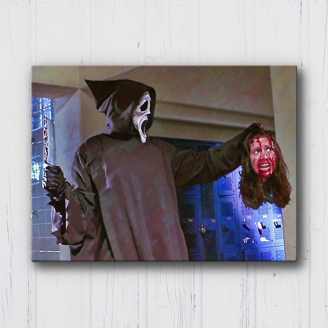 Scary Movie Gross Severed Head Canvas Sets