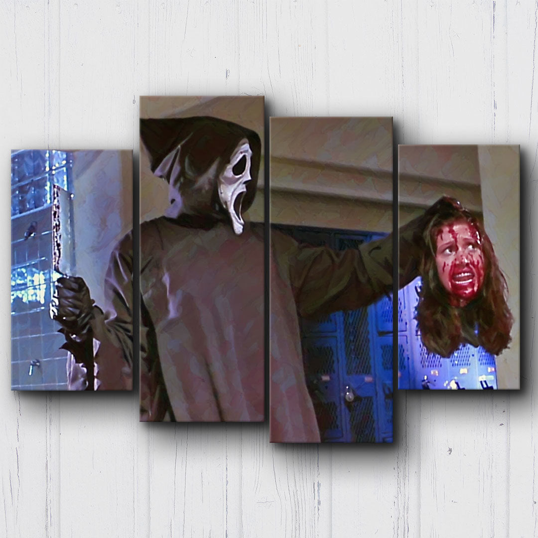 Scary Movie Gross Severed Head Canvas Sets