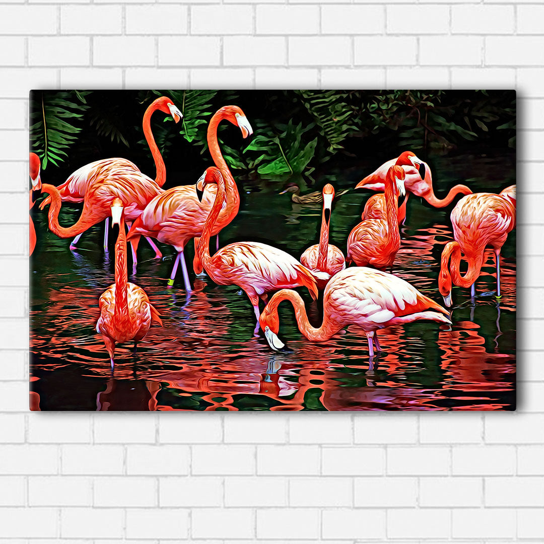Flamingo Canvas Sets