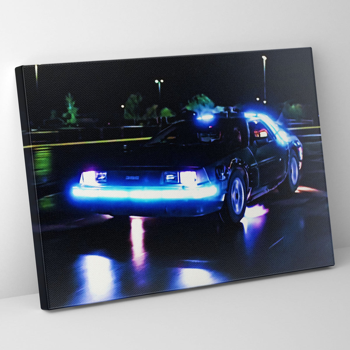Back To The Future Fluxing Poster/Canvas | Far Out Art 