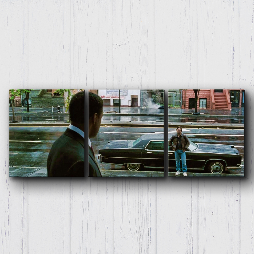 American Gangster Frank Meets Richie Canvas Sets