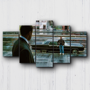 American Gangster Frank Meets Richie Canvas Sets