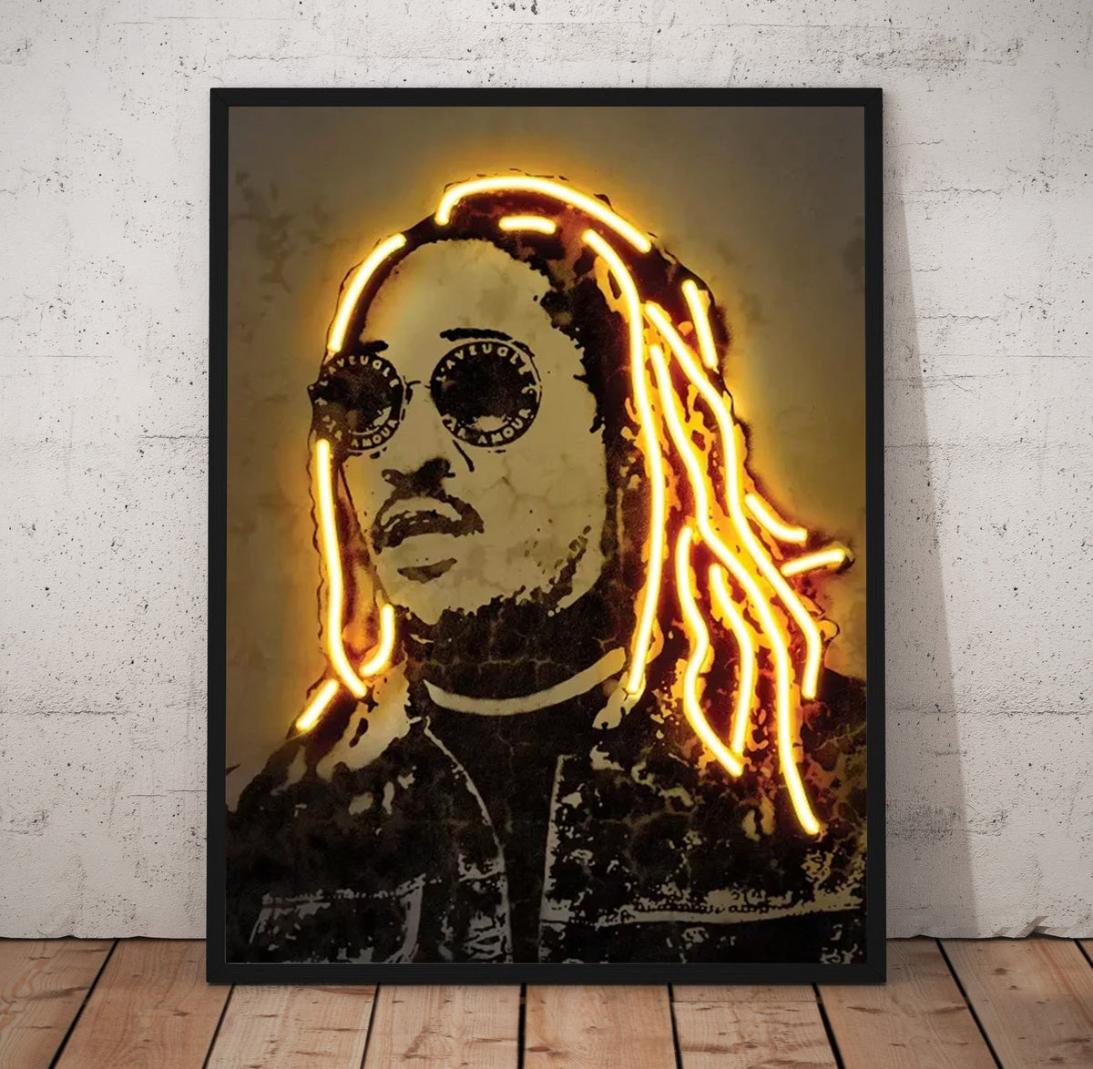 Future Glow Poster/Canvas | Far Out Art 