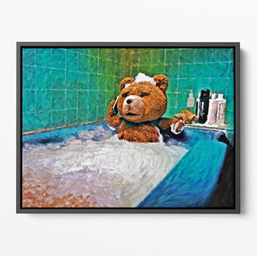 TED Fuzzy Bubbles Poster/Canvas | Far Out Art 