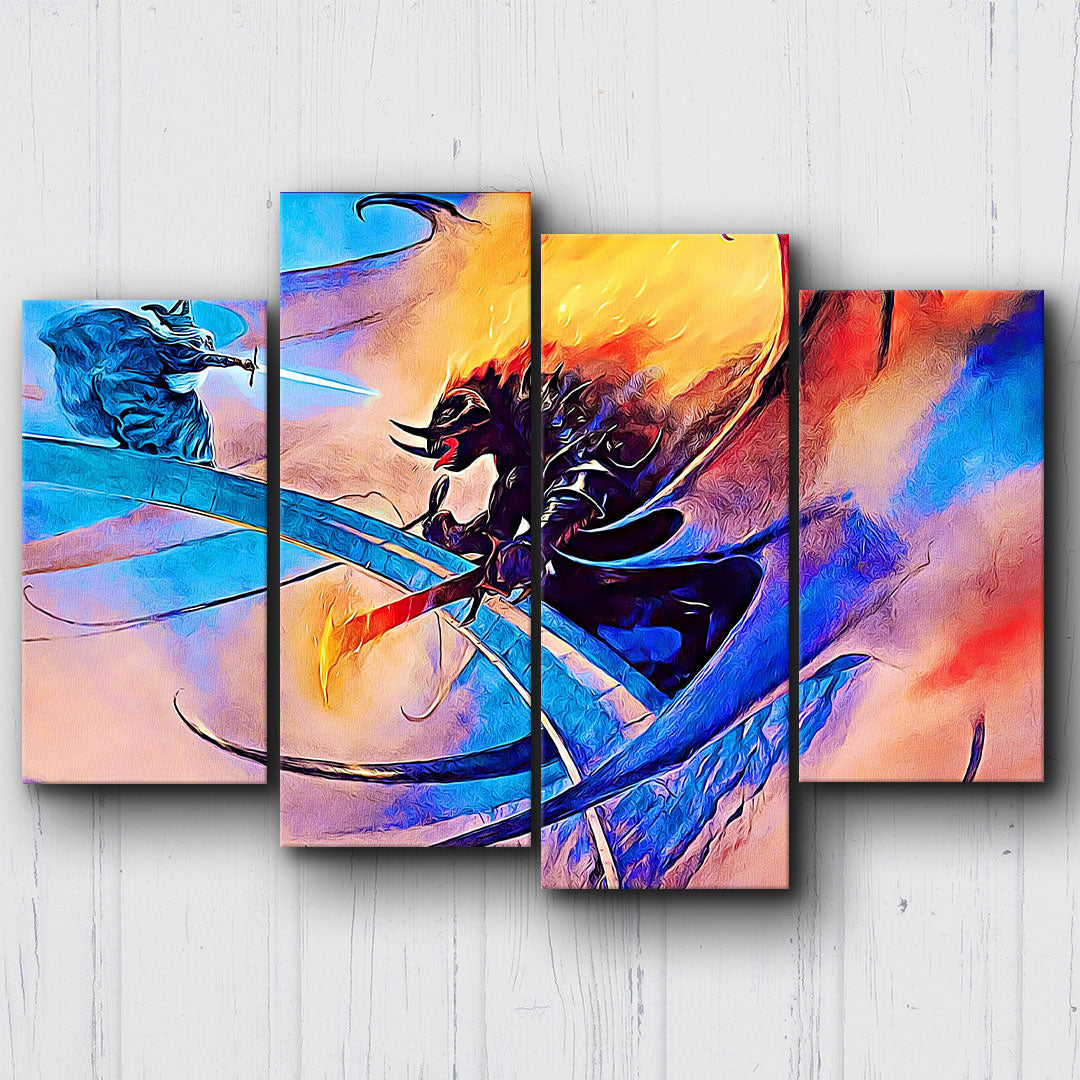 LOTR The Wizard Vs The Balrog Canvas Sets