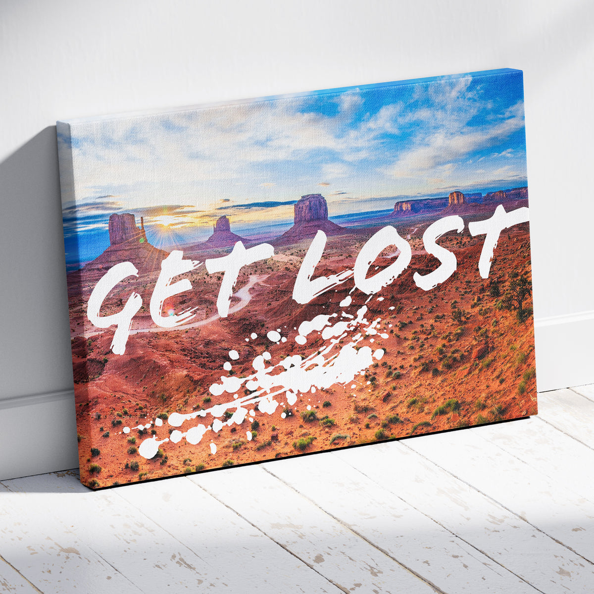 Get Lost Desert Wall Art