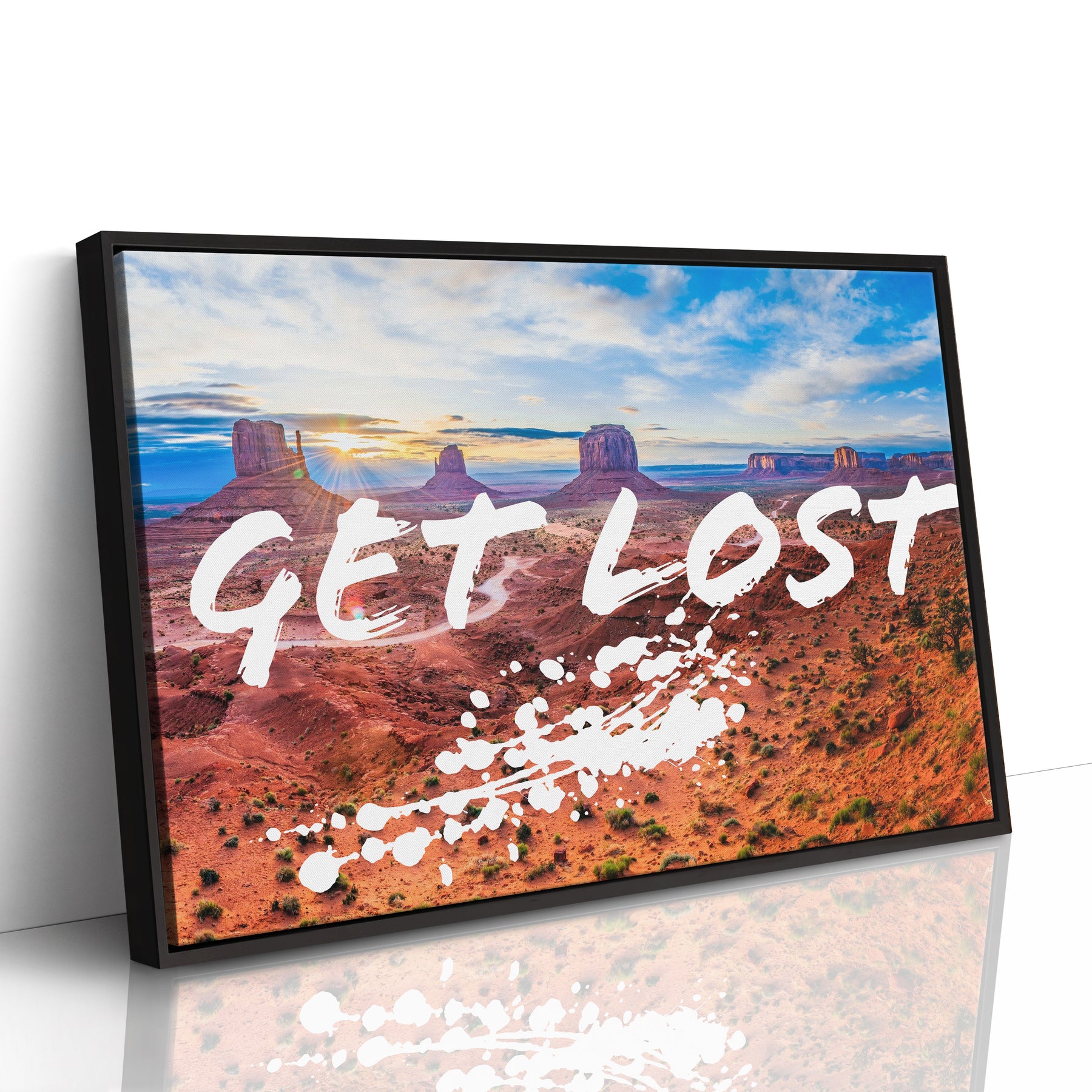 Get Lost Desert Wall Art