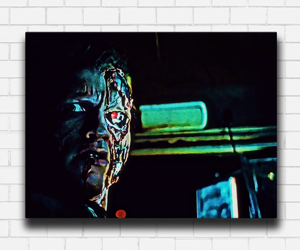 Terminator 1984 Get Out Canvas Sets