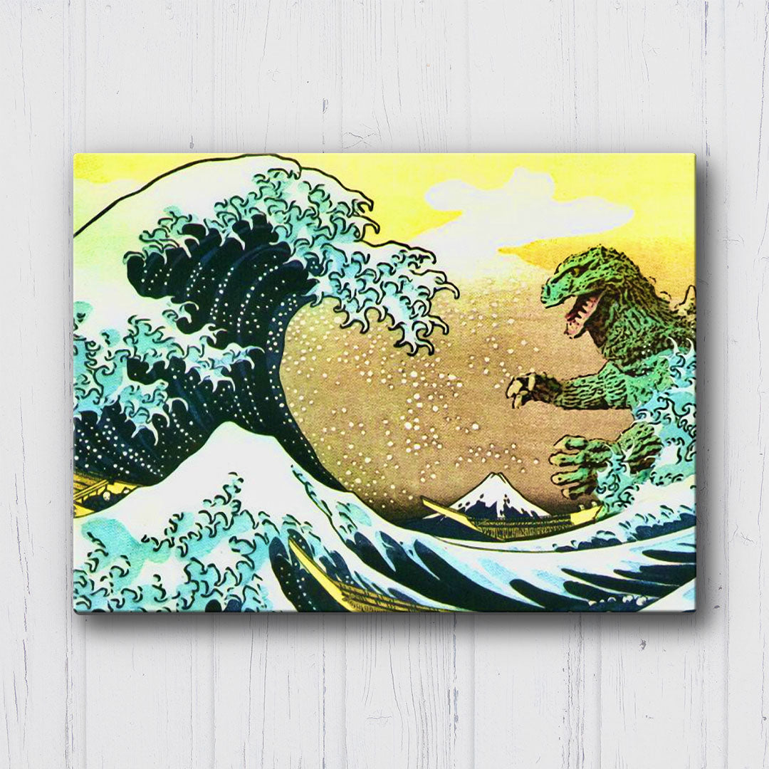 Godzilla Wave Canvas Sets