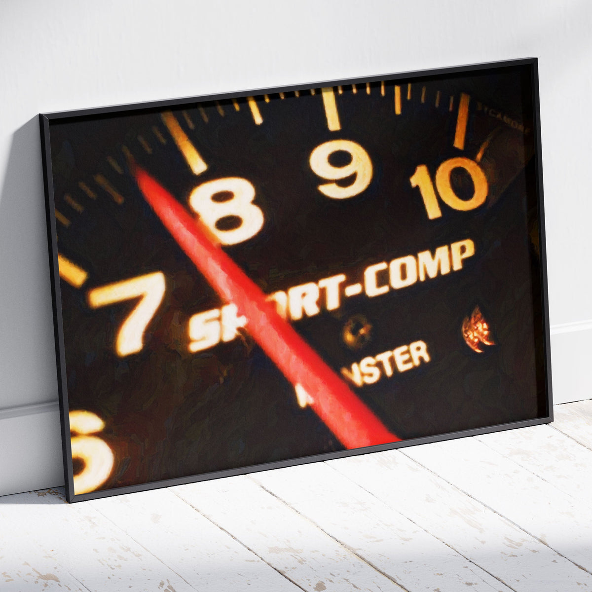 Gone In 60 Seconds 7700 RPM Wall Art