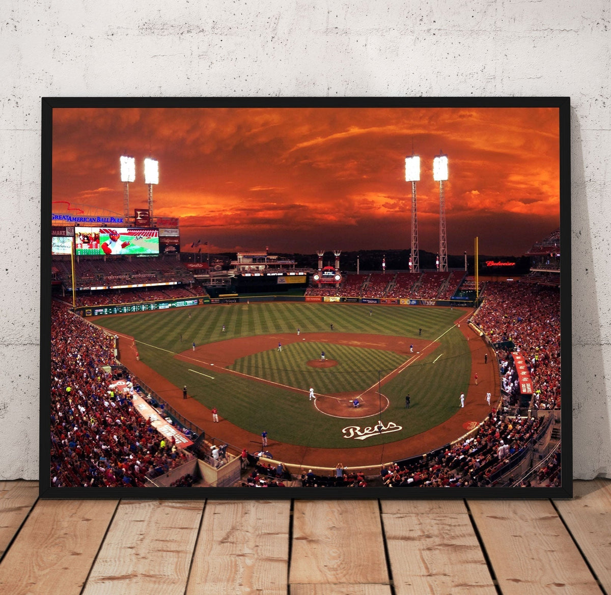 Great America Ball Park Poster/Canvas | Far Out Art 
