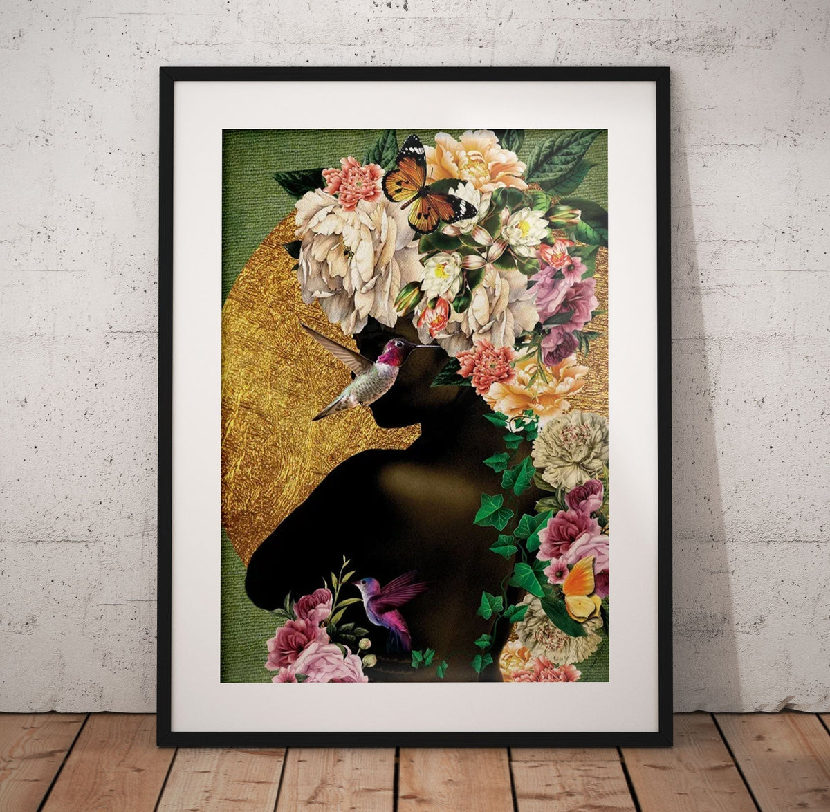Green In Bloom Poster/Canvas | Far Out Art 