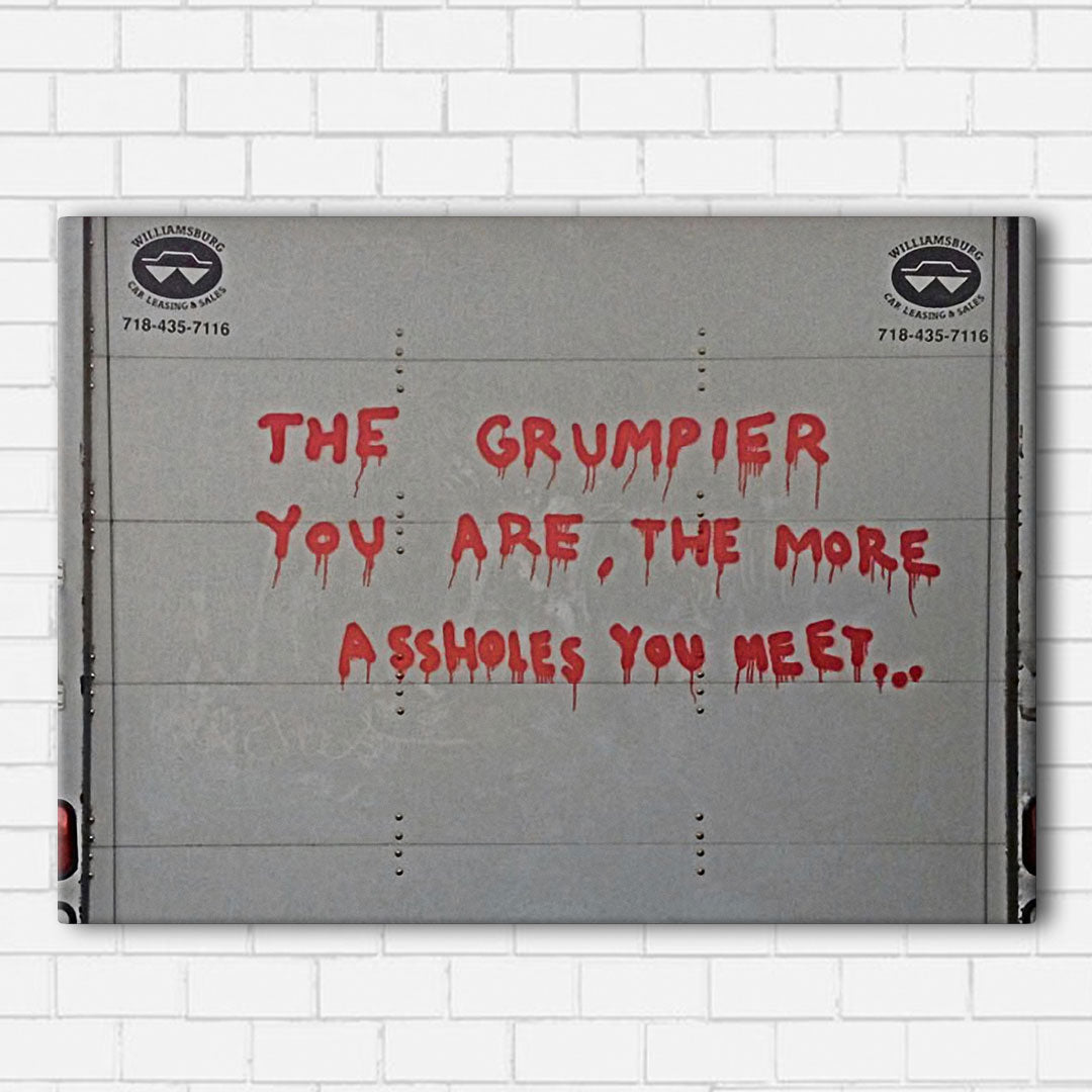 Banksy Grumpy Canvas Sets