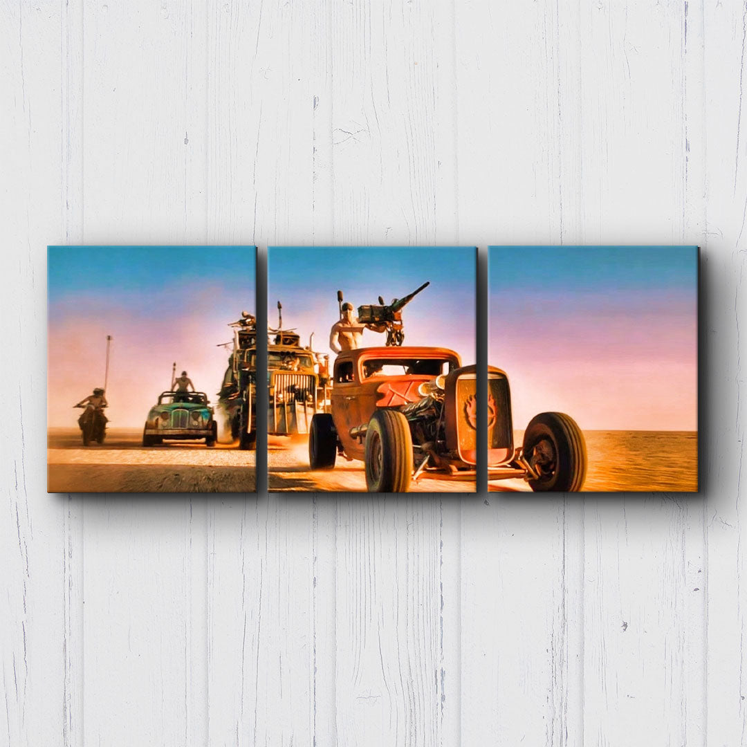 Mad Max Fury Road Headed East Canvas Sets