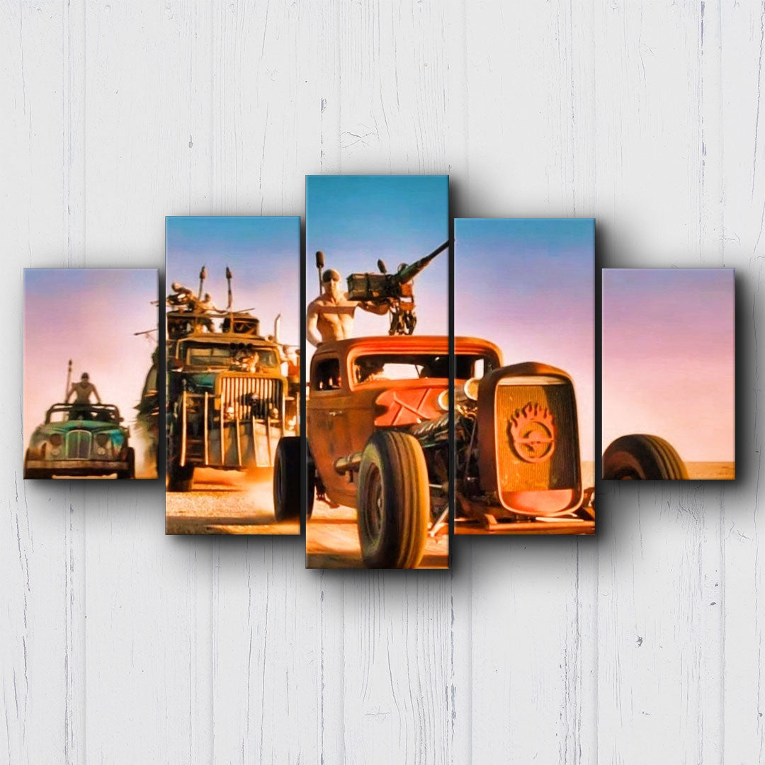 Mad Max Fury Road Headed East Canvas Sets