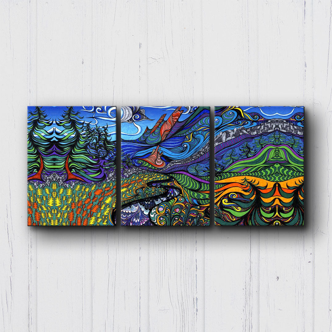 Hippy Trippy Forrest Canvas Sets