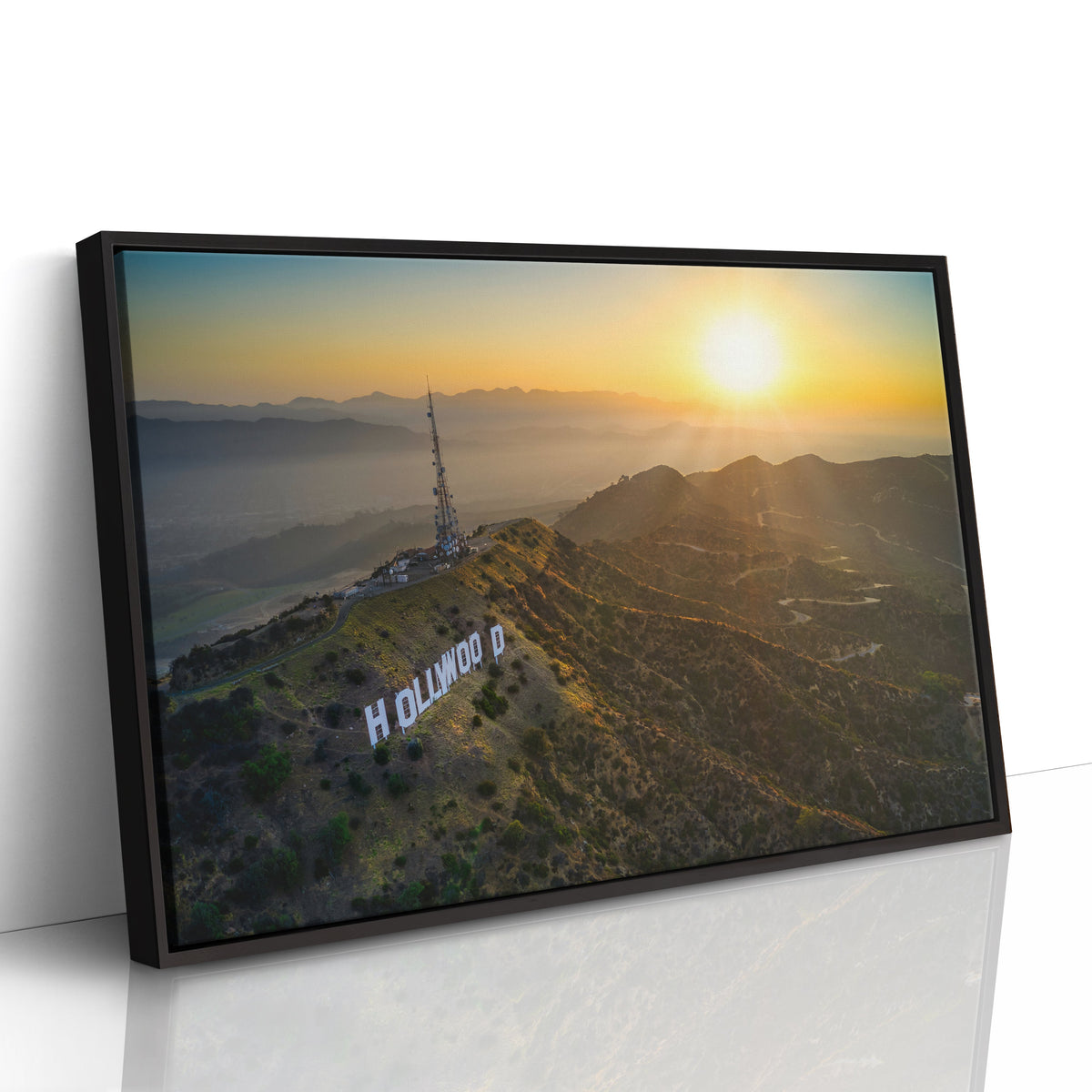 hiking hollywood sign - Everything Wall Art 1