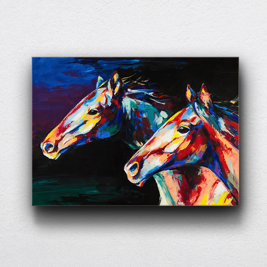 Horse Run Canvas Sets