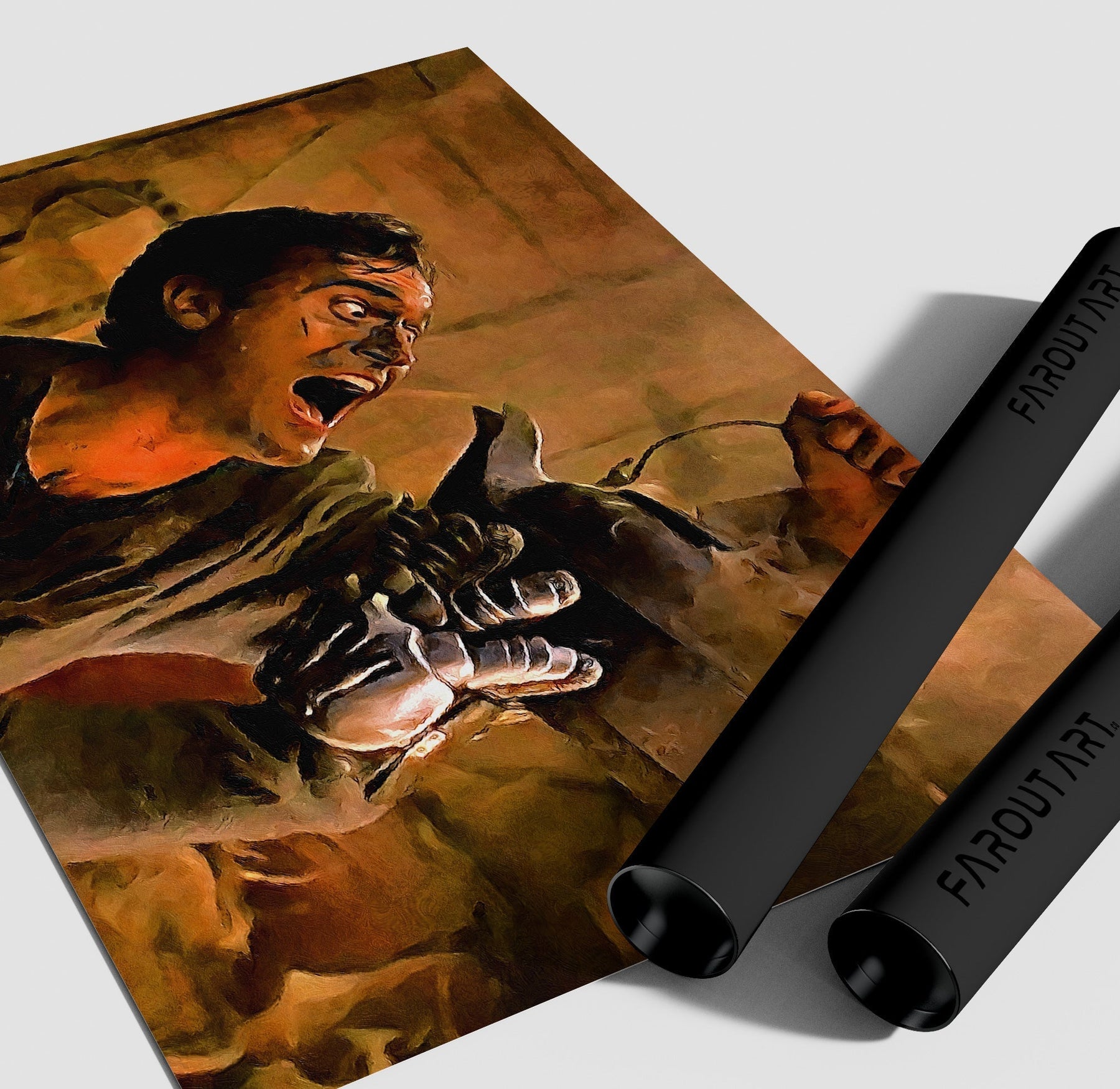 Army Of Darkness Hot Chocolate Poster/Canvas | Far Out Art 