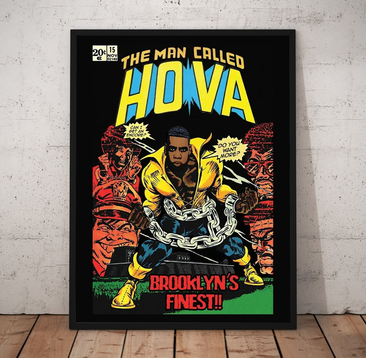 Hova Comic Poster/Canvas | Far Out Art 