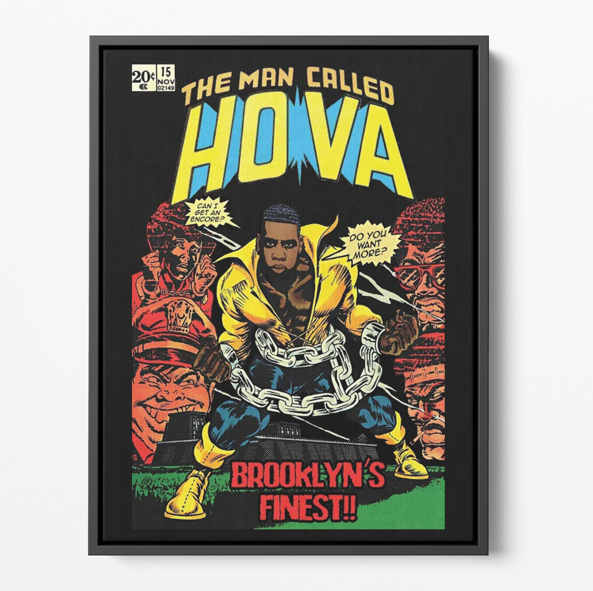 Hova Comic Poster/Canvas | Far Out Art 
