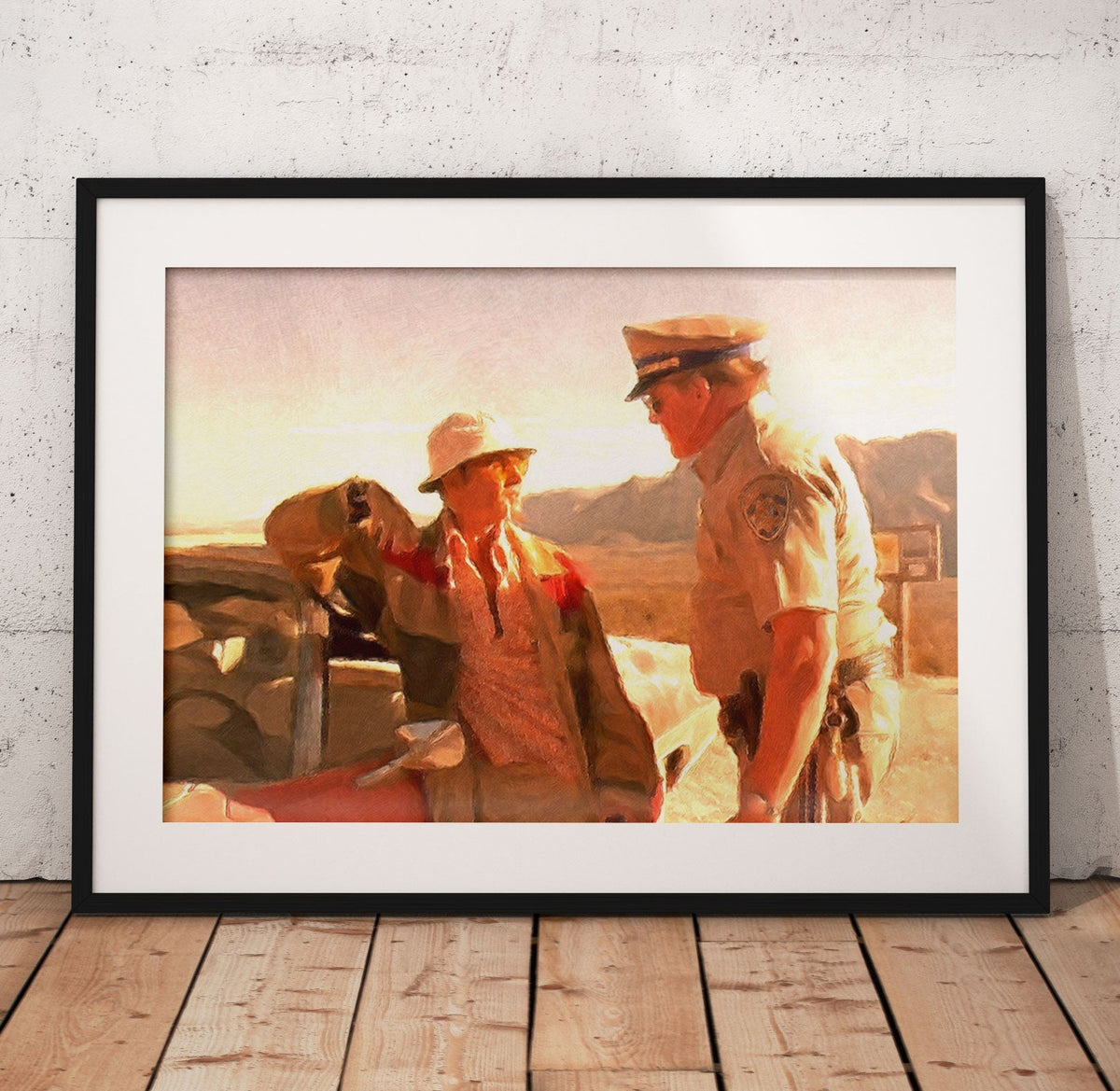 Fear And Loathing I'm A Criminal Poster/Canvas | Far Out Art 